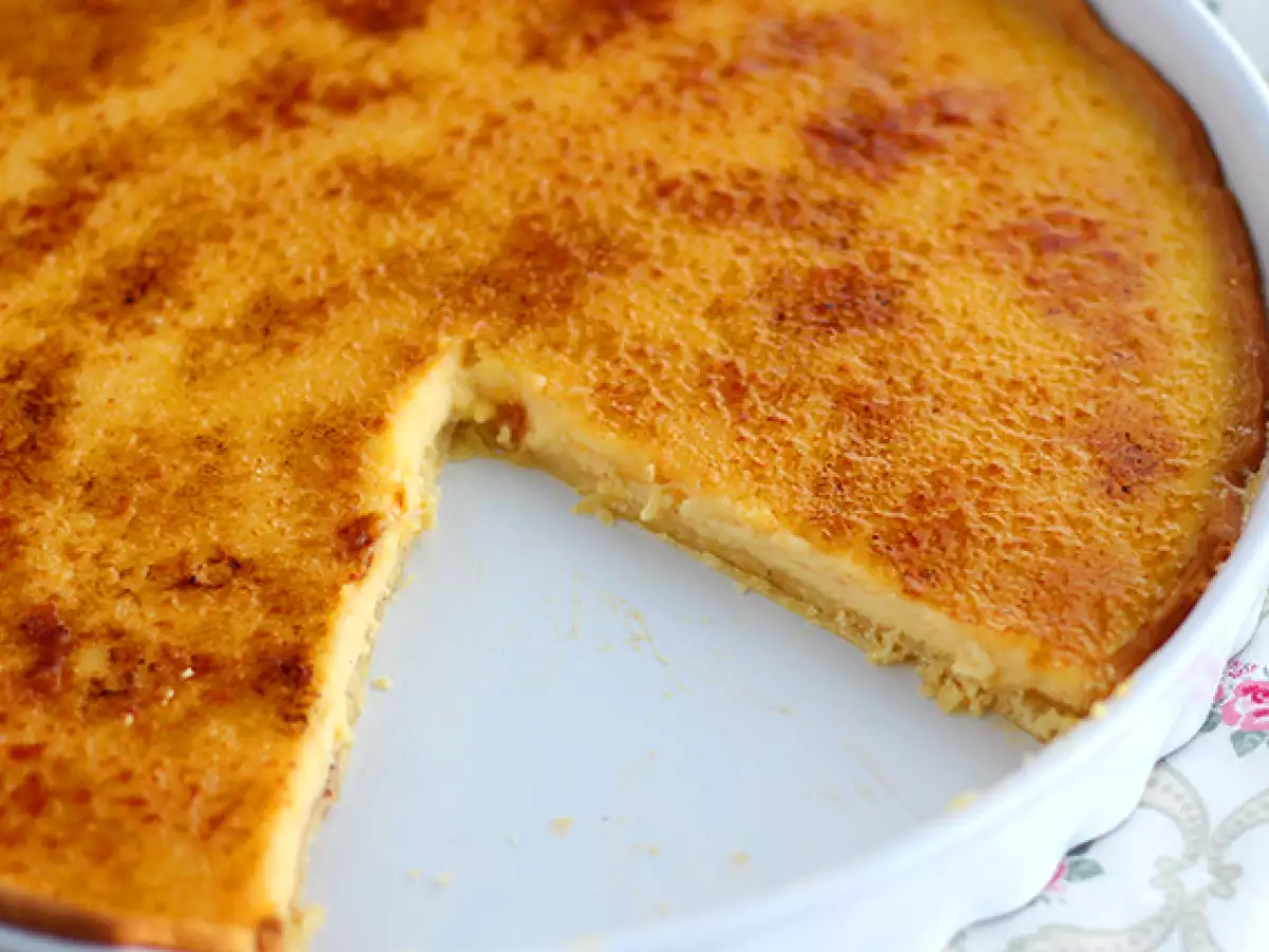 Tarta crème brûlée – wykwintny deser krok po kroku - zdjęcie 4