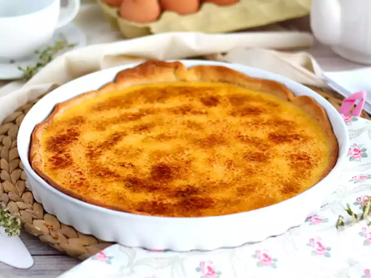 Tarta crème brûlée - wyrafinowany deser krok po kroku