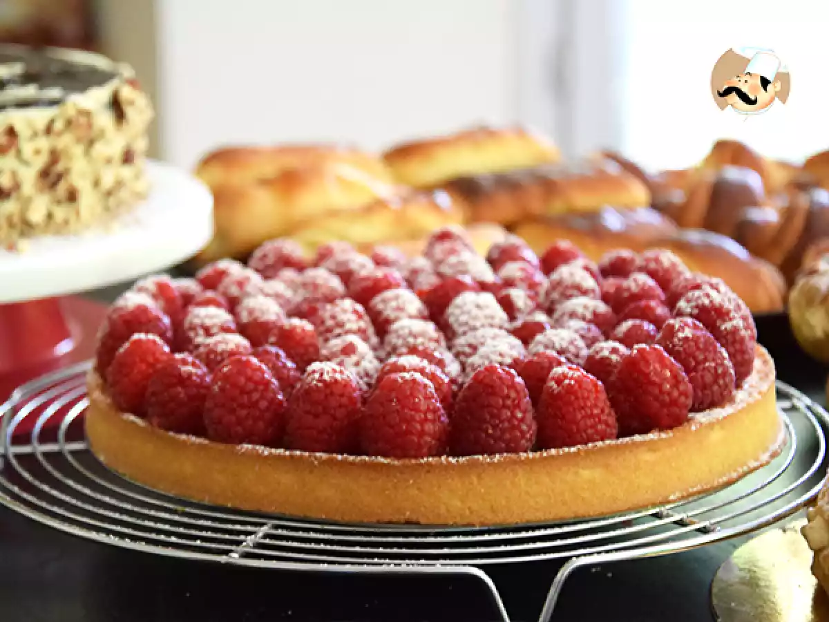 Tarta malinowa (prosta i szybka) - zdjęcie 2