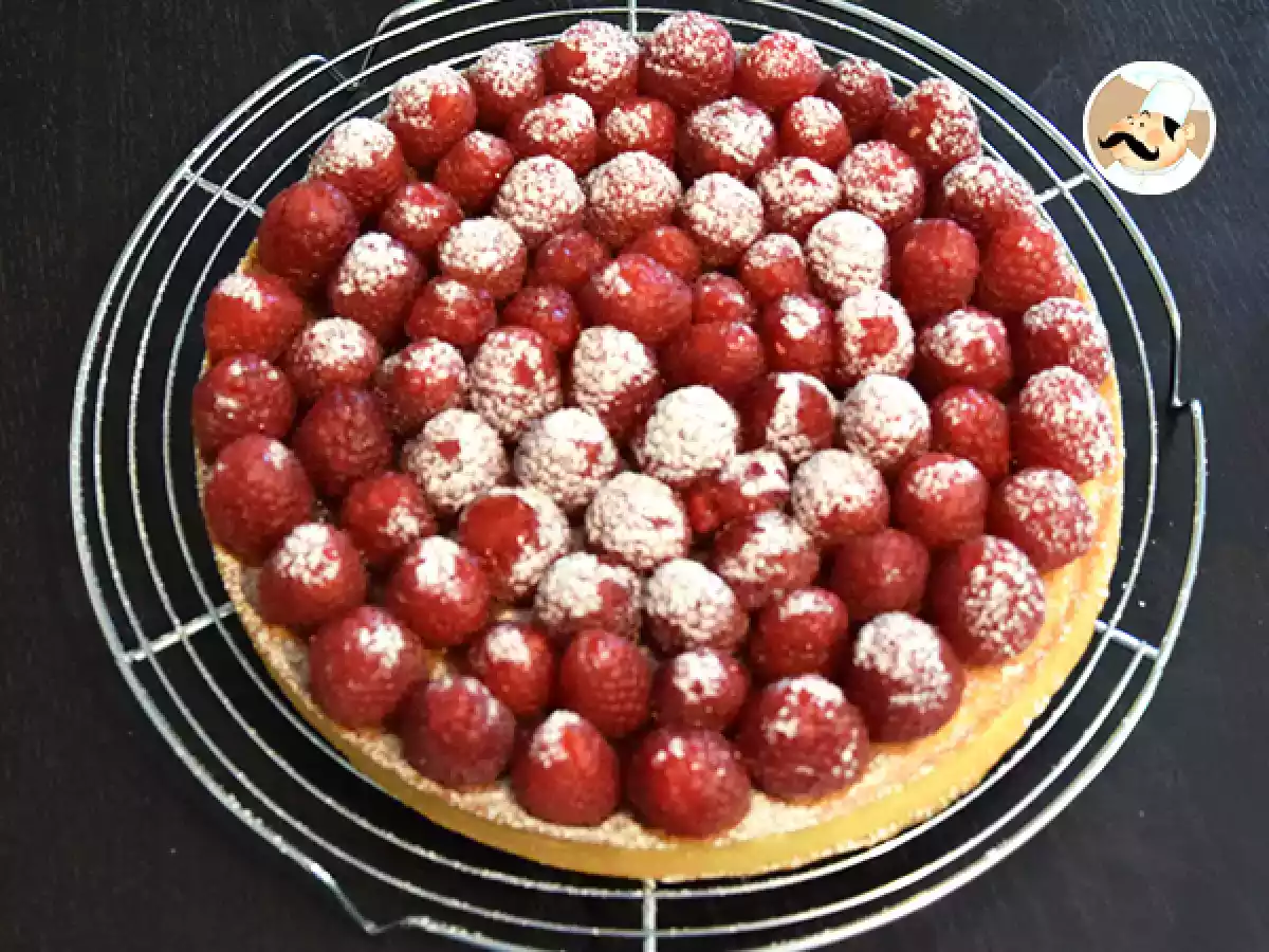 Tarta malinowa (prosta i szybka) - zdjęcie 3