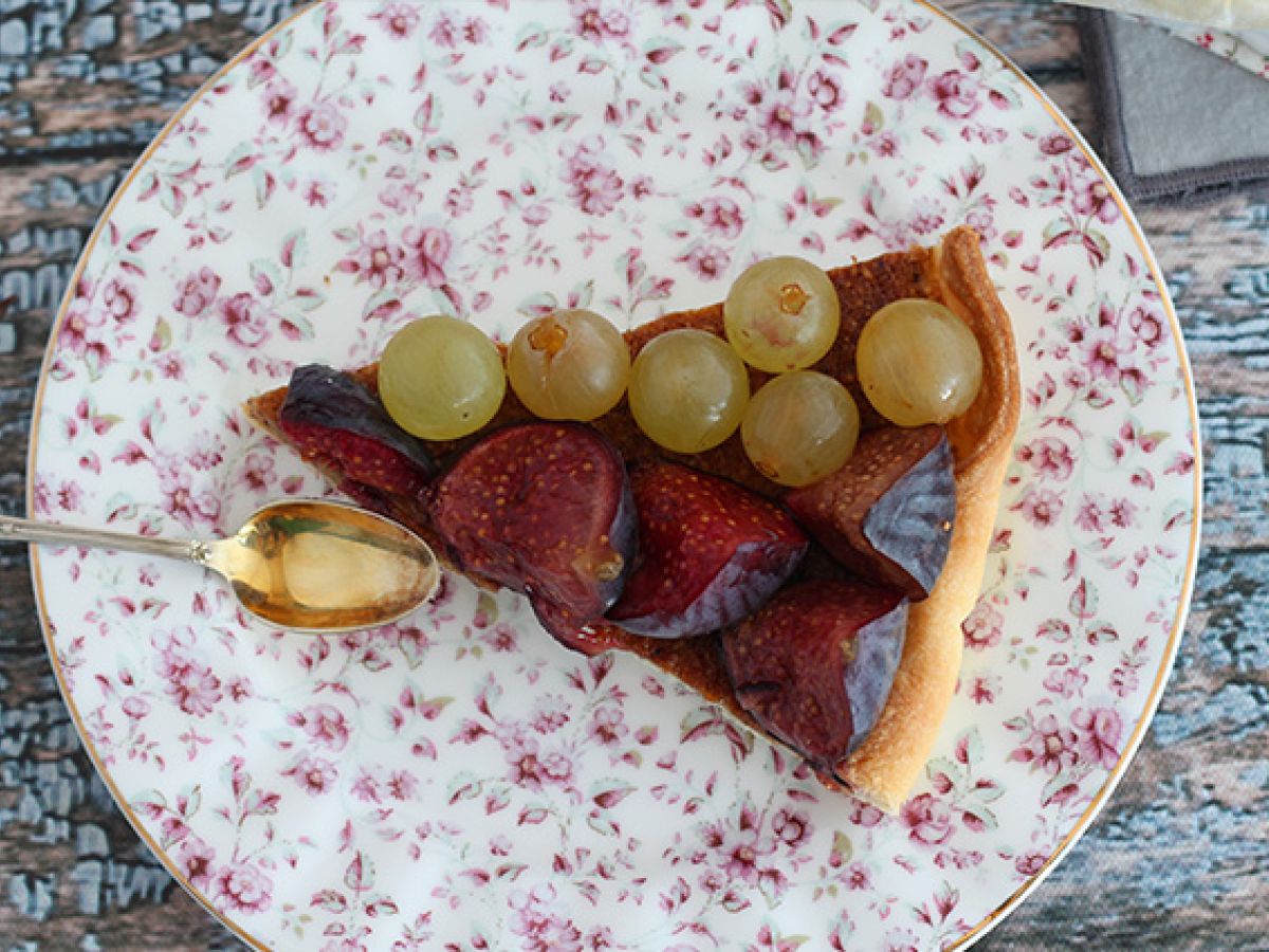 Tarta pół figowa, pół winogronowa - zdjęcie 2