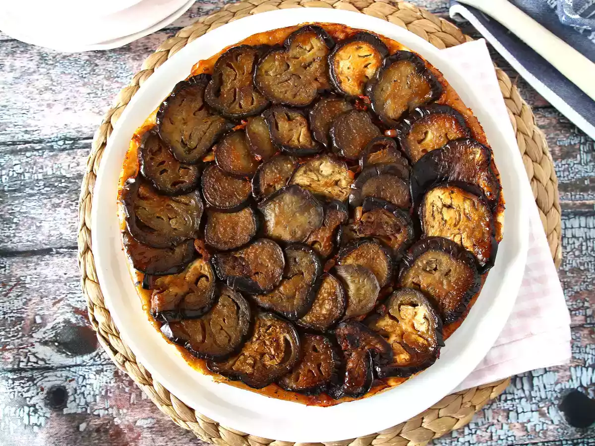 Tarta tatin z bakłażanem: pikantna wersja, za którą można umrzeć! - zdjęcie 4
