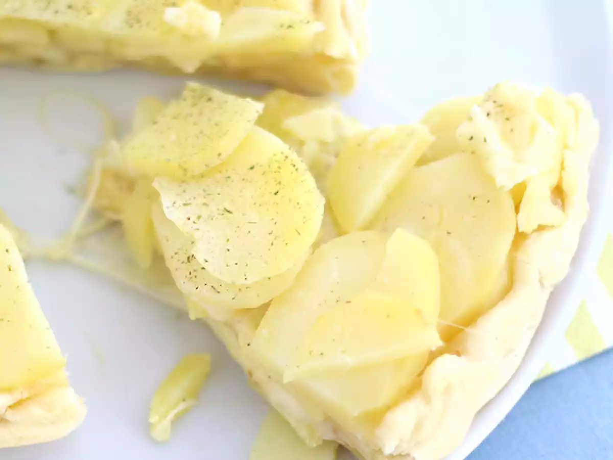 Tarta Tatin z ziemniakami i serem Cantal - zdjęcie 2