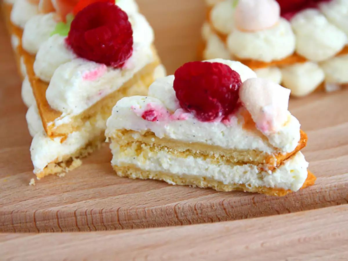 Tarta w kształcie cyfr (number cake) - zdjęcie 3
