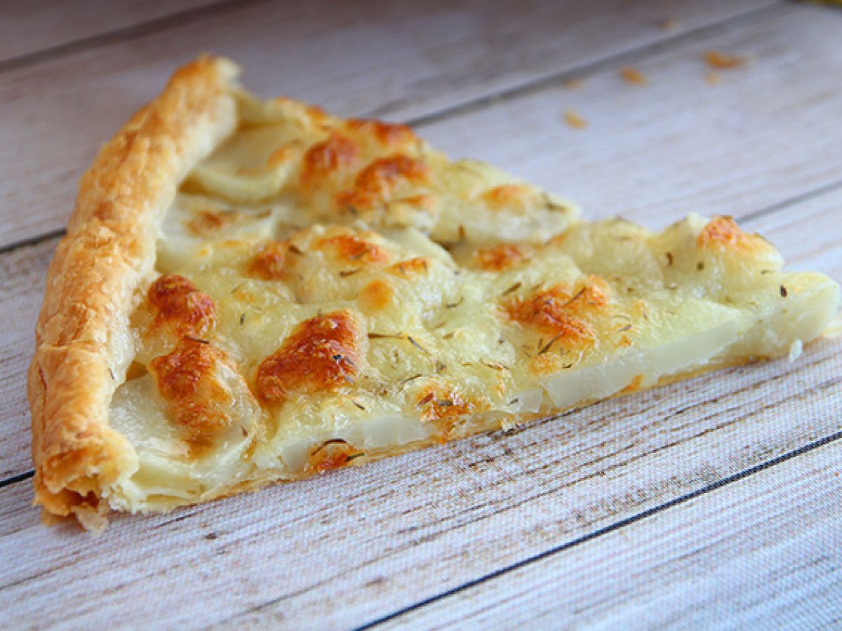 Tarta z ciasta francuskiego z topinamburem - zdjęcie 4