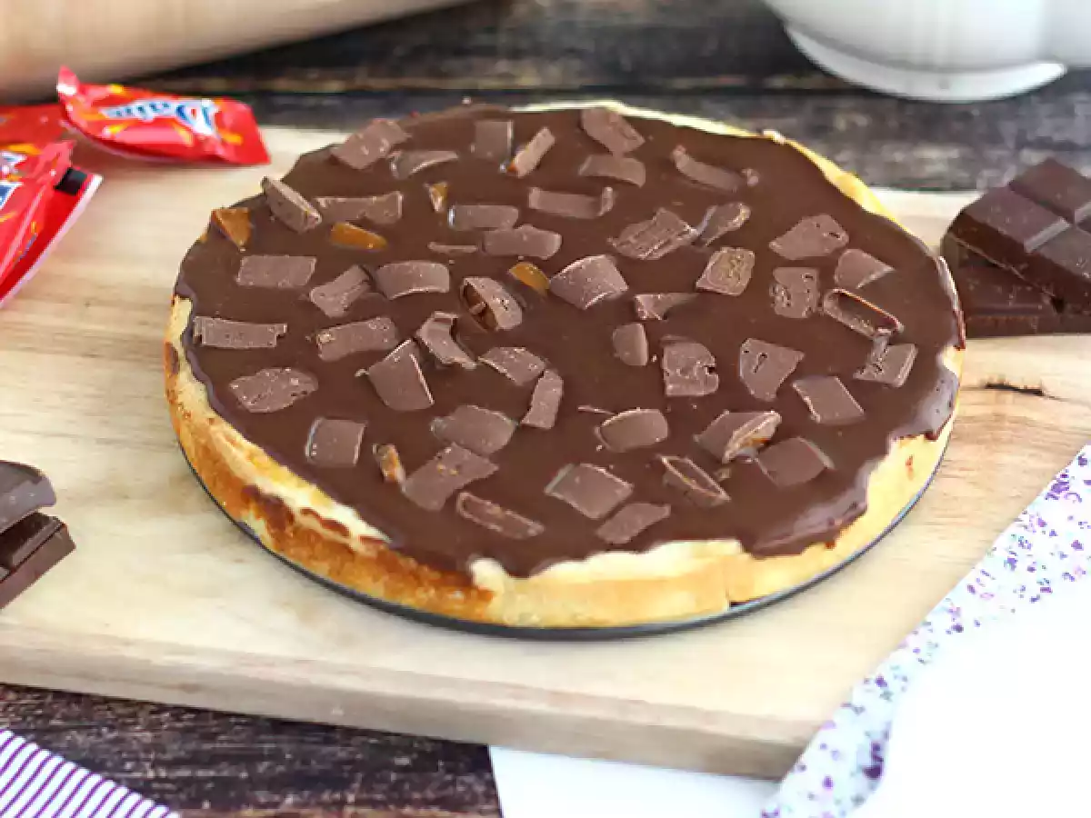 Tarta z Daims w stylu Ikea