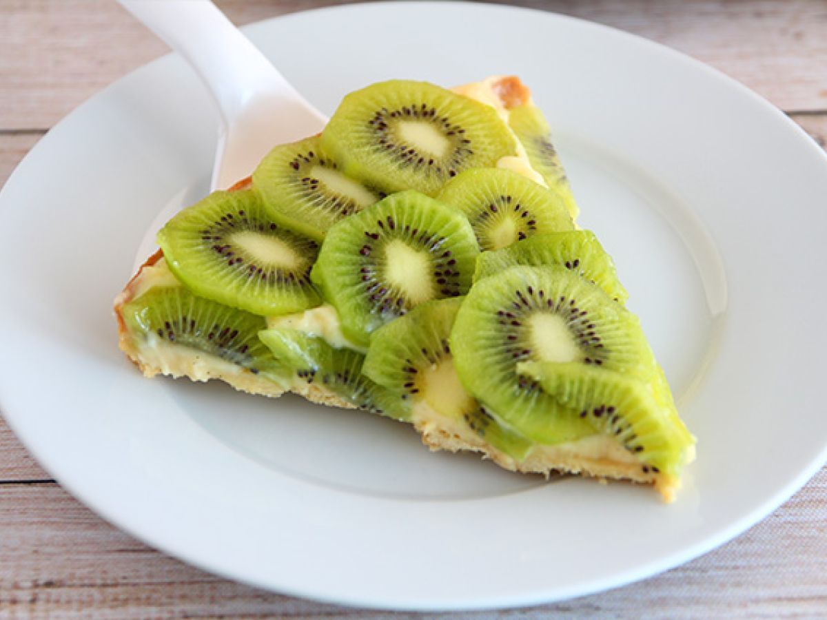 Tarta z kiwi (szybka i łatwa) - zdjęcie 4
