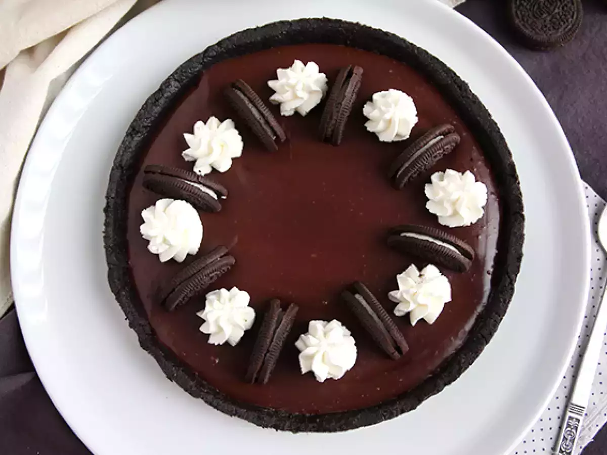 Tartaletka Oreo z czekoladą bez pieczenia - zdjęcie 4