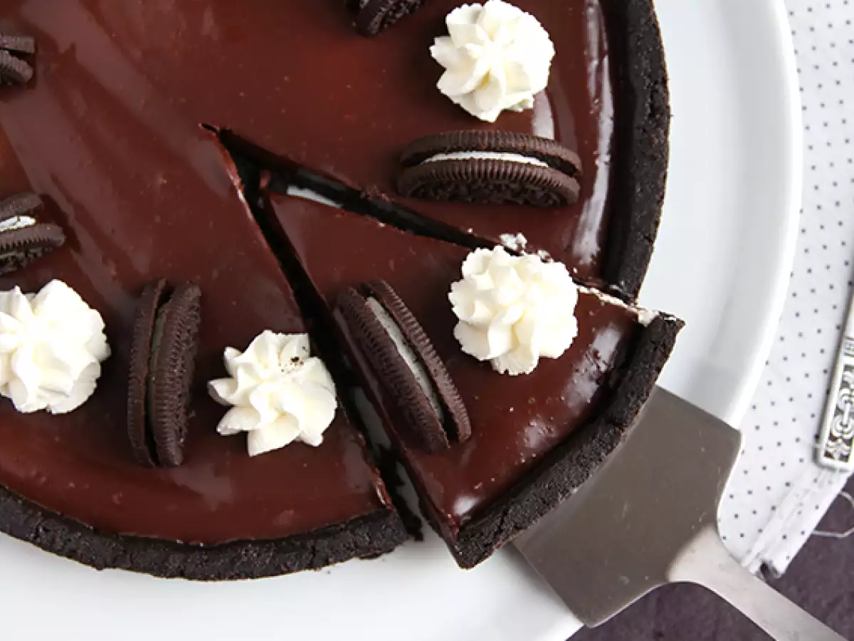 Tartaletka Oreo z czekoladą bez pieczenia - zdjęcie 5