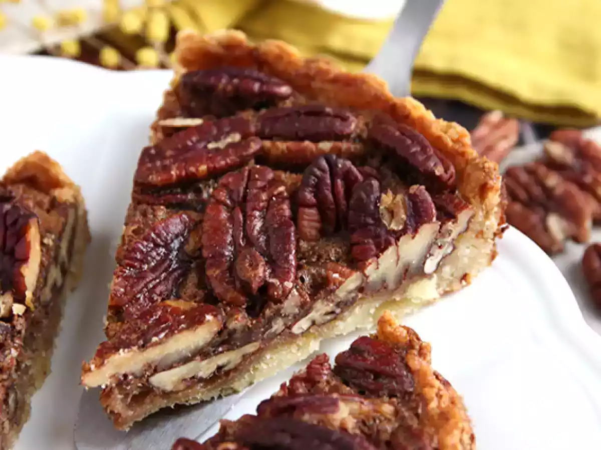 Tartaletka z orzechami pekan. Pecan pie - zdjęcie 3