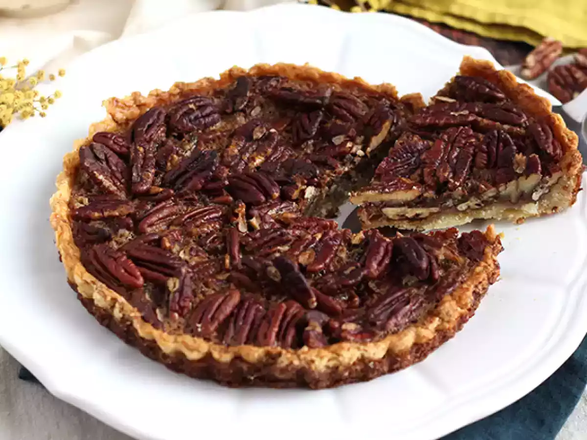 Tartaletka z orzechami pekan. Pecan pie - zdjęcie 5