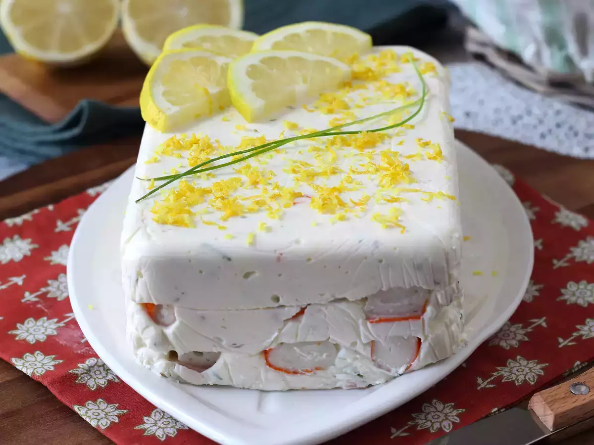 Terrina z surimi bez gotowania: łatwa do przygotowania zimna przystawka, idealna na lato - zdjęcie 6