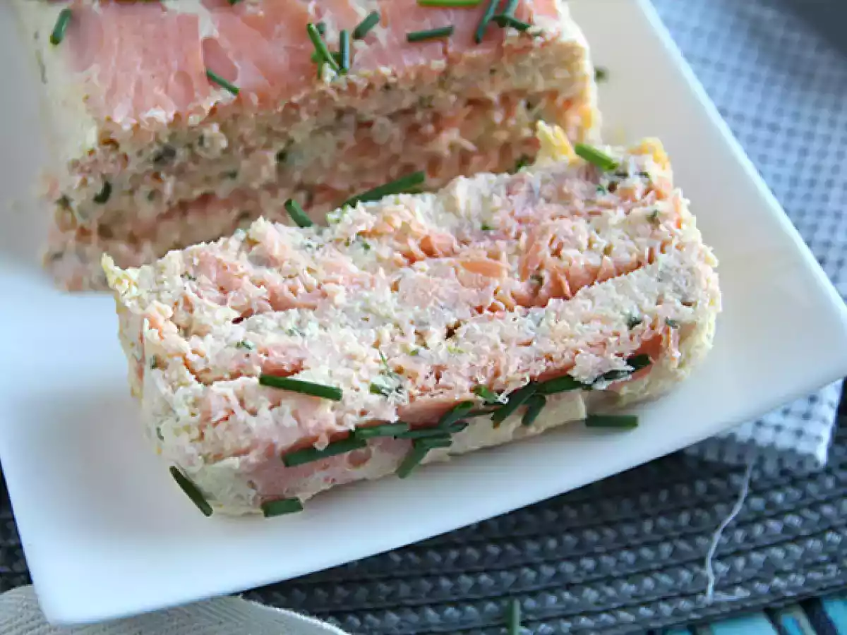 Terrina z świeżego i wędzonego łososia - zdjęcie 2