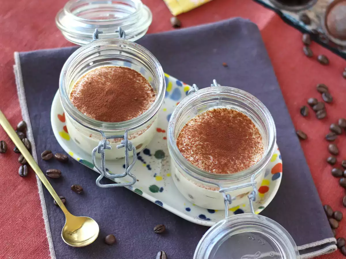 Tiramisu z jedwabistym tofu bez mascarpone i jajek - zdjęcie 3