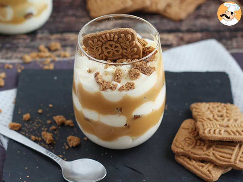 Tiramisu ze speculoos i karmelem z solonego masła