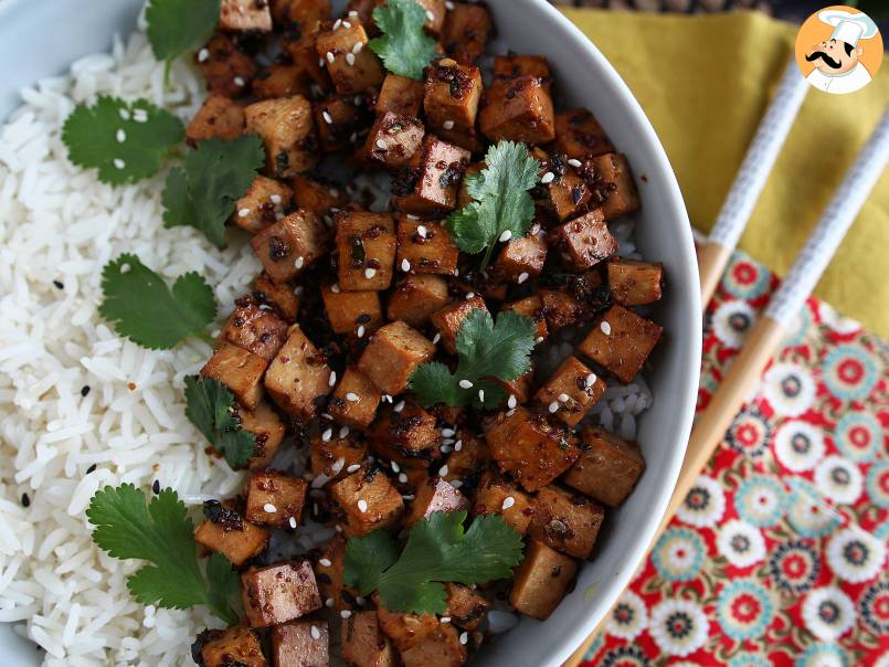 Tofu marynowane w sosie sojowym - zdjęcie 3