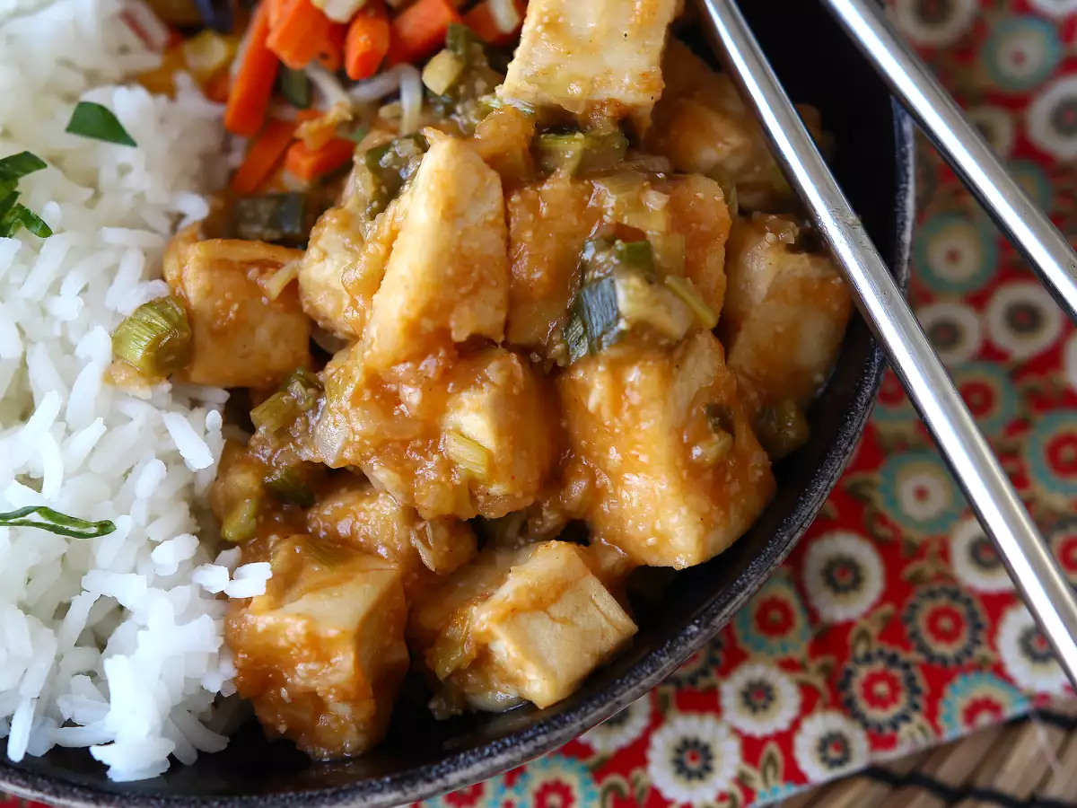 Tofu w stylu General Tao - zdjęcie 3