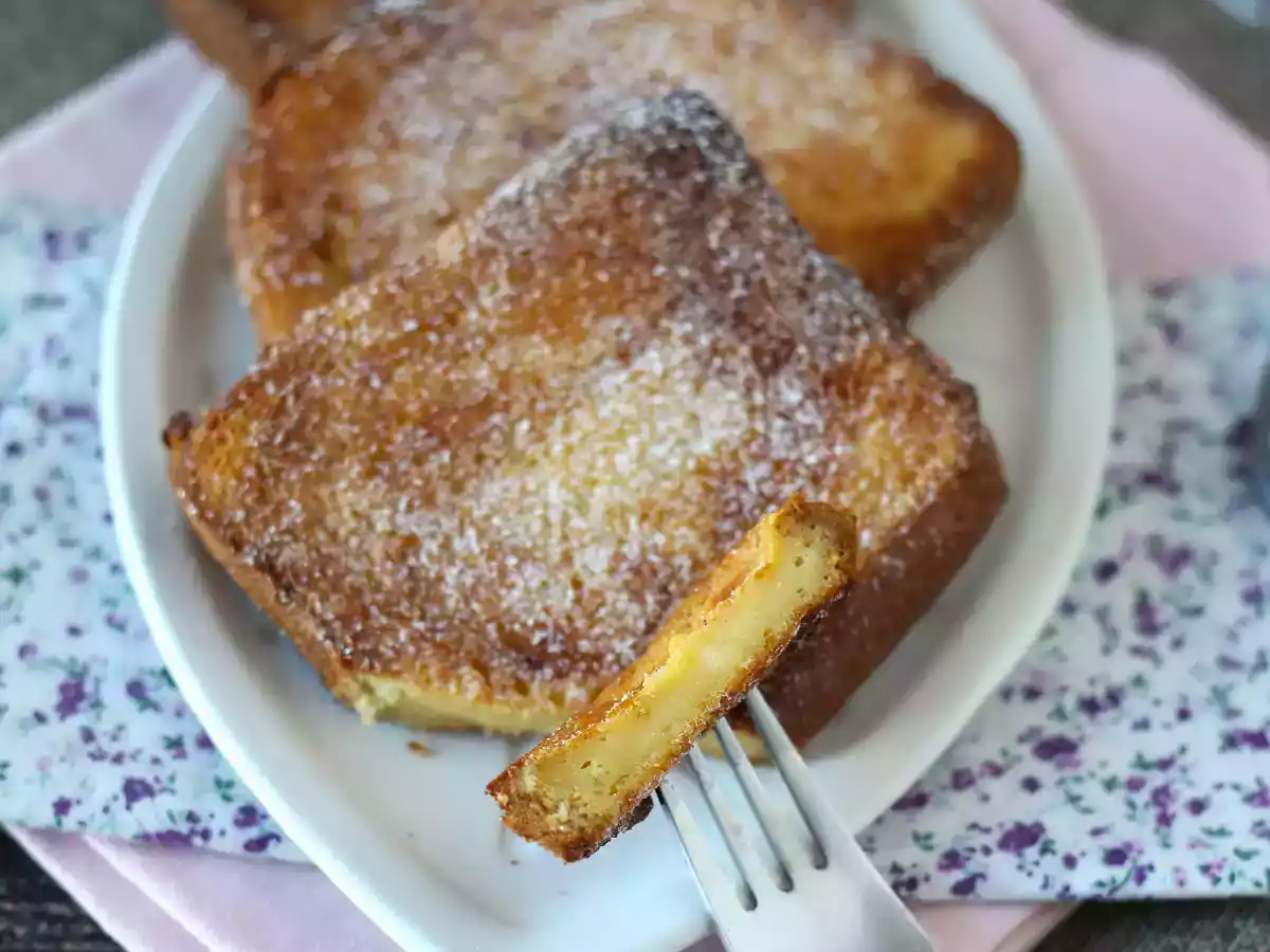 Torrijas we frytkownicy powietrznej z chlebem brioche, tradycja bez komplikacji - zdjęcie 3