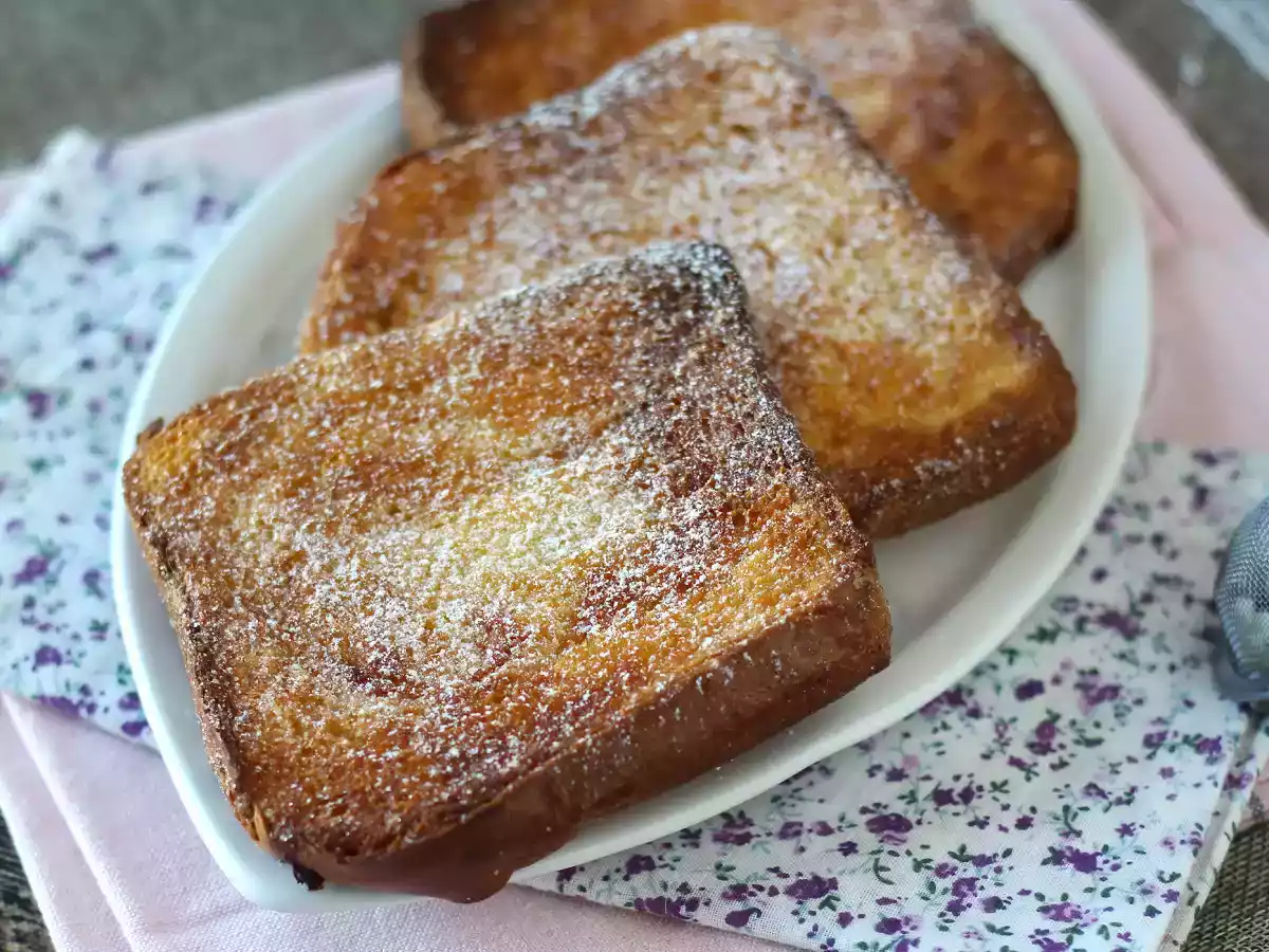 Torrijas we frytkownicy powietrznej z chlebem brioche, tradycja bez komplikacji - zdjęcie 7