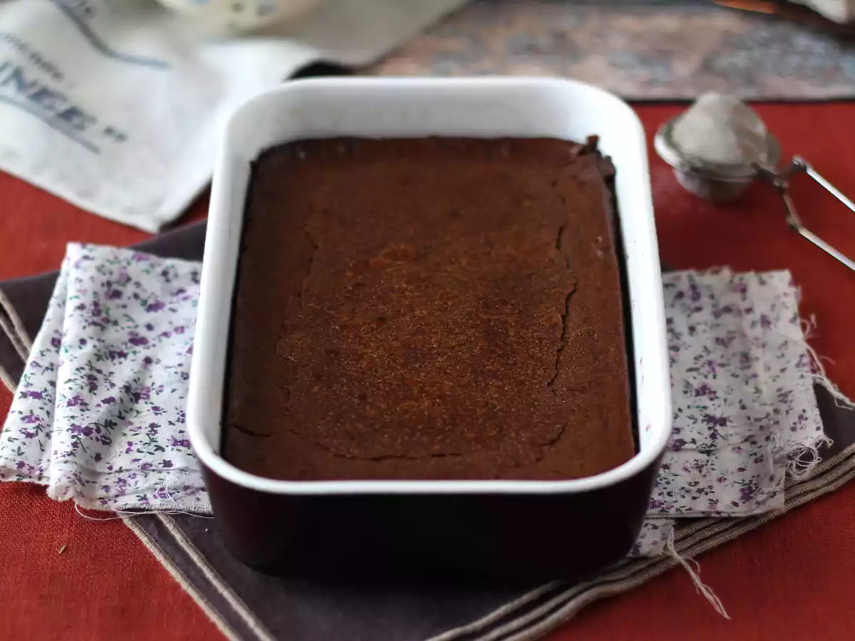 Tort czekoladowo-kasztanowy EXTRA FONDANT z zaledwie 4 składników - zdjęcie 2