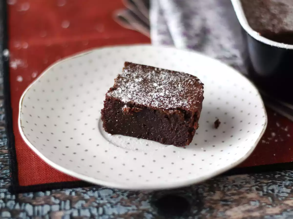 Tort czekoladowo-kasztanowy EXTRA FONDANT z zaledwie 4 składników - zdjęcie 7
