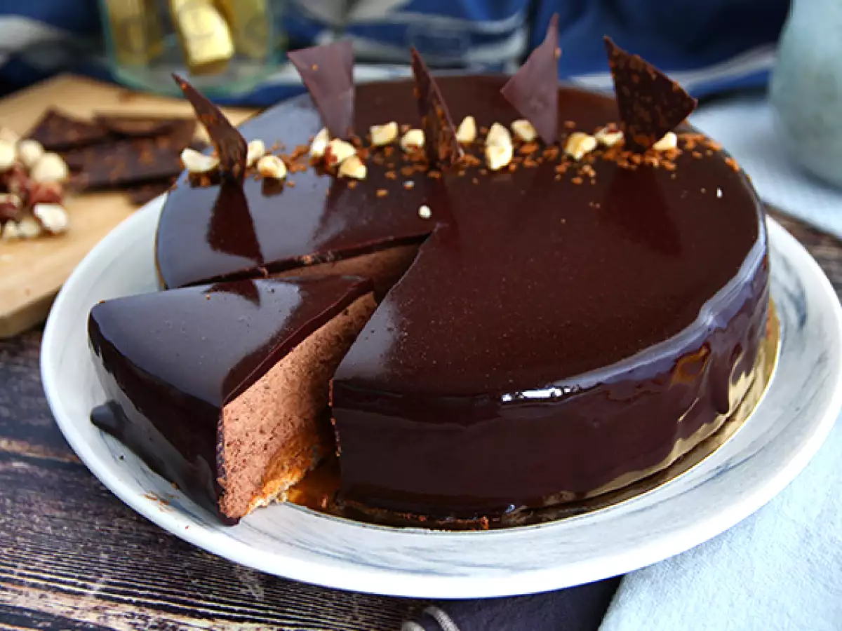 Tort Royal au chocolat (Trianon) – wideo i wskazówki - zdjęcie 2