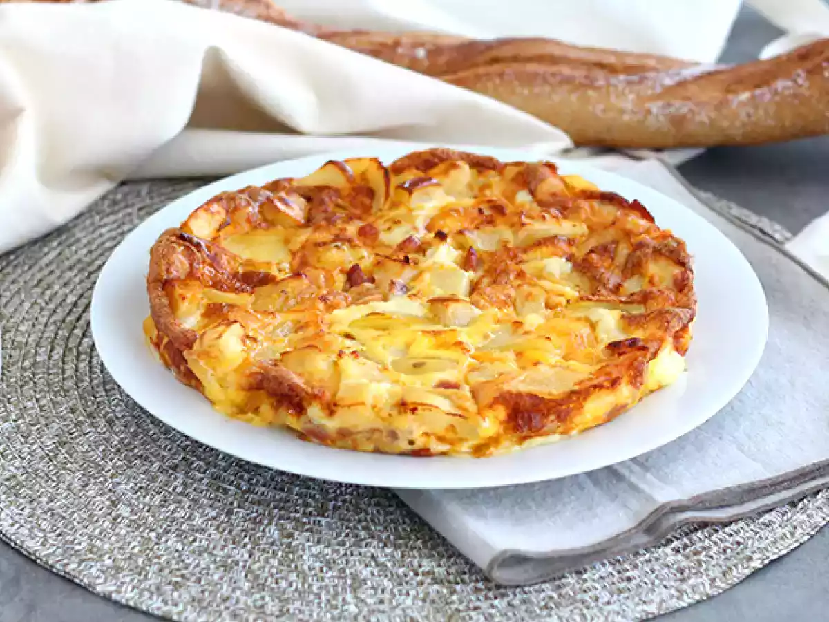 Tortilla z raclette
