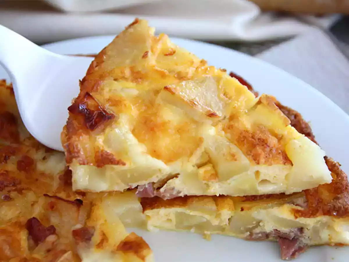 Tortilla z raclette - zdjęcie 3