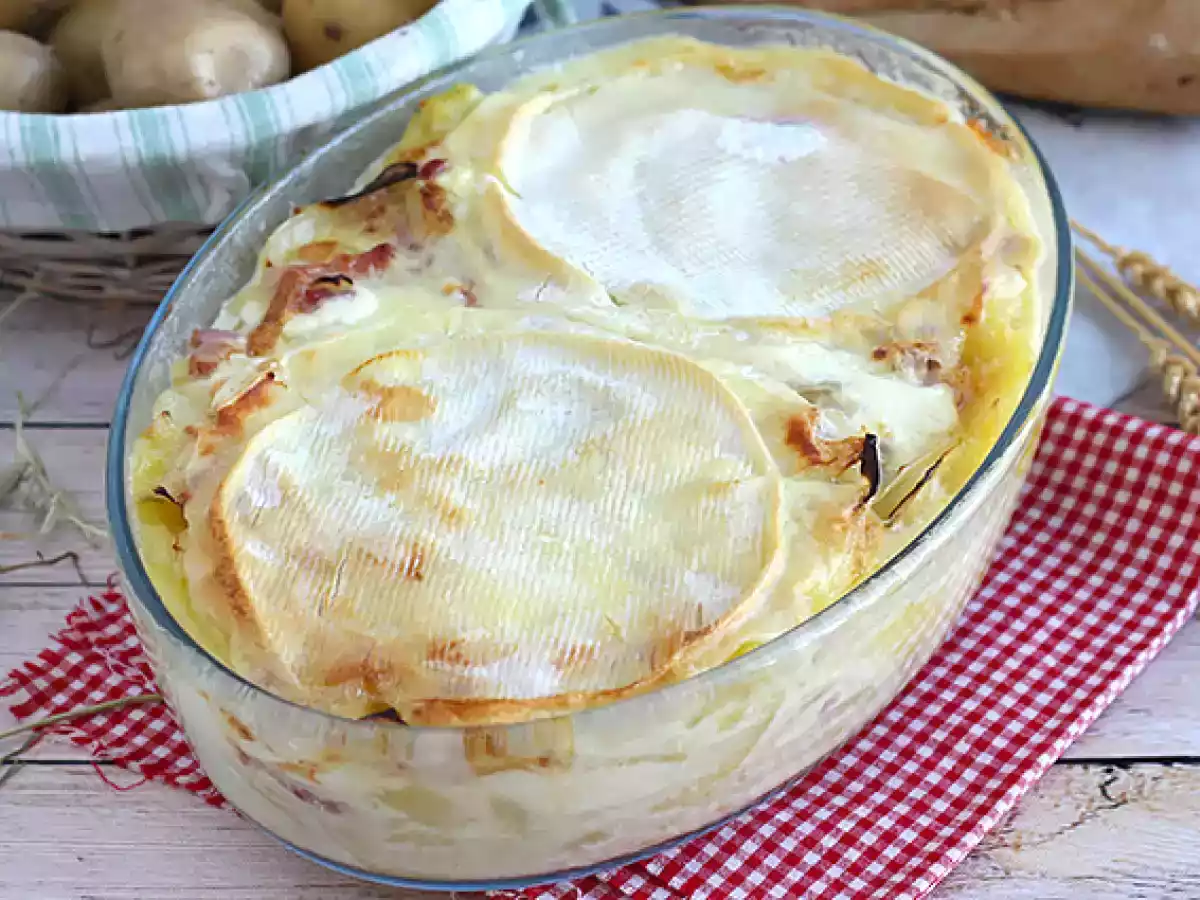 Tradycyjna sabaudzka tartiflette