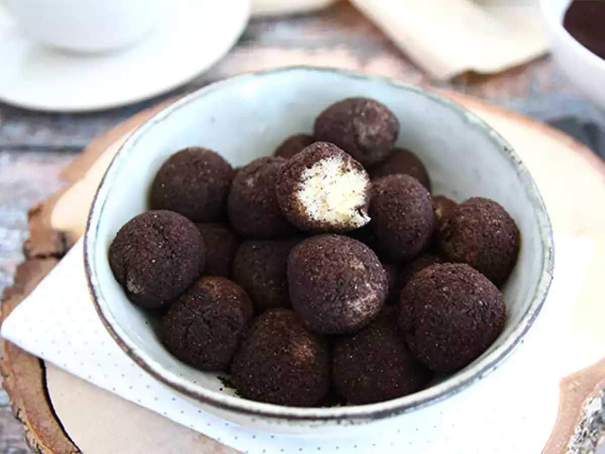 Trufle z ciasteczek Oreo
