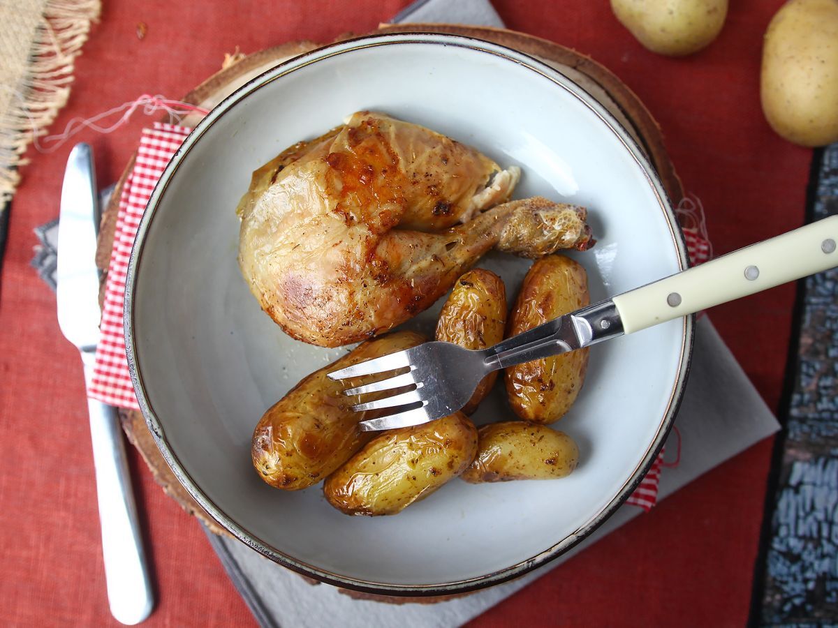 Upiecz kurczaka w urządzeniu Moulinex Multicook&Fry, aby uzyskać chrupiący, soczysty rezultat! - zdjęcie 2