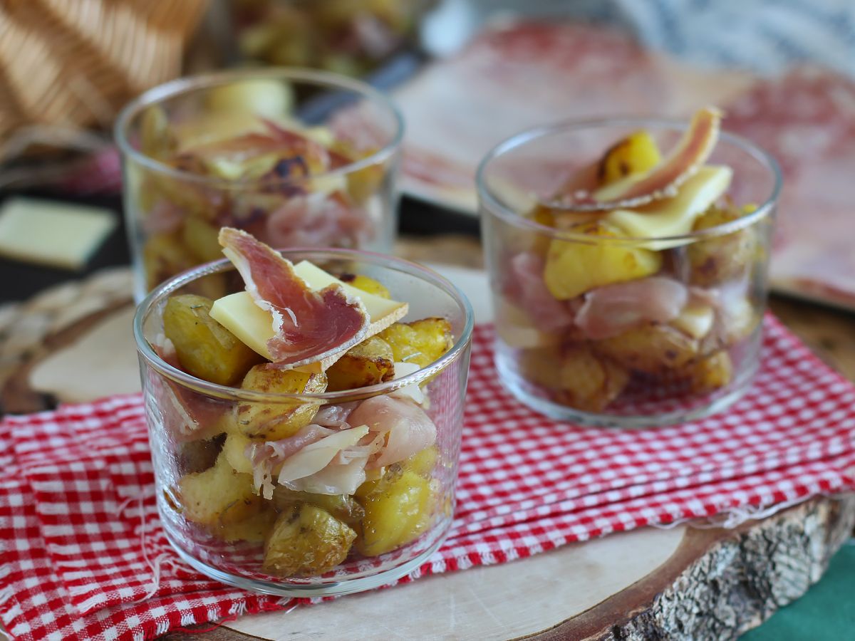 Verriny z raclette (bez urządzenia): aby cieszyć się nimi nawet jako aperitif