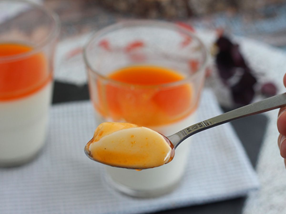 Waniliowa panna cotta z morelowym coulis - zdjęcie 4