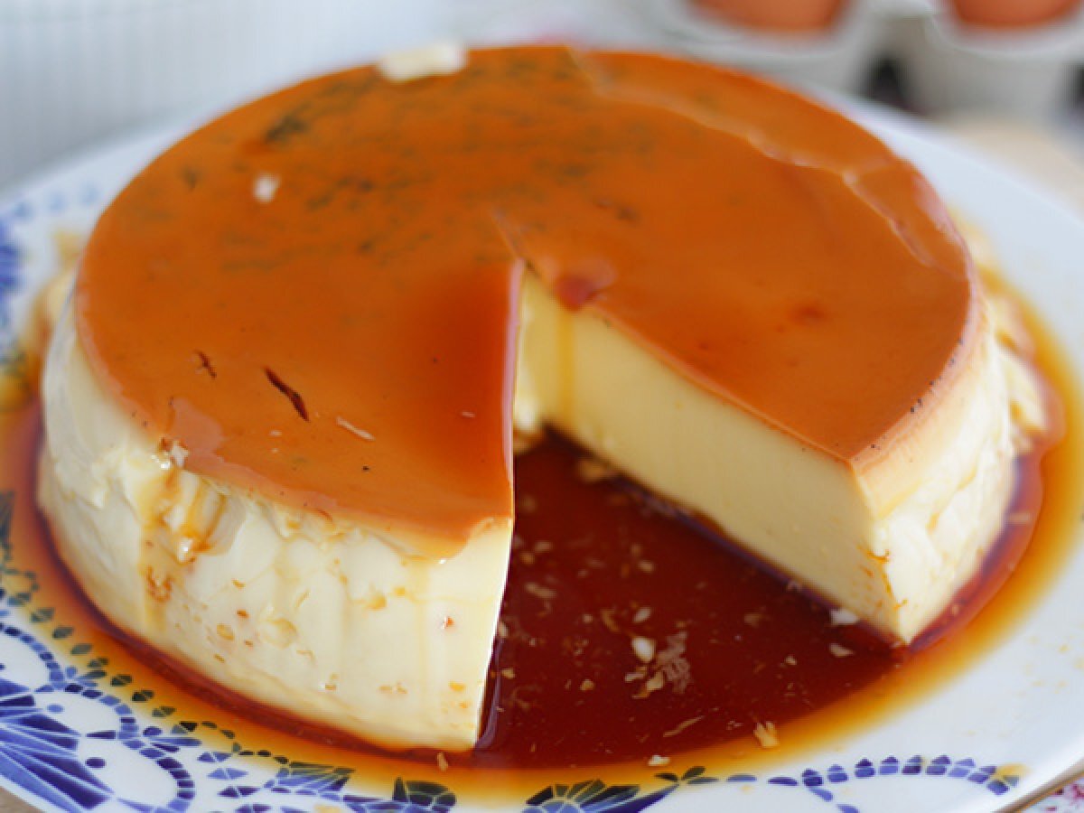 Waniliowy flan jajeczny - zdjęcie 3