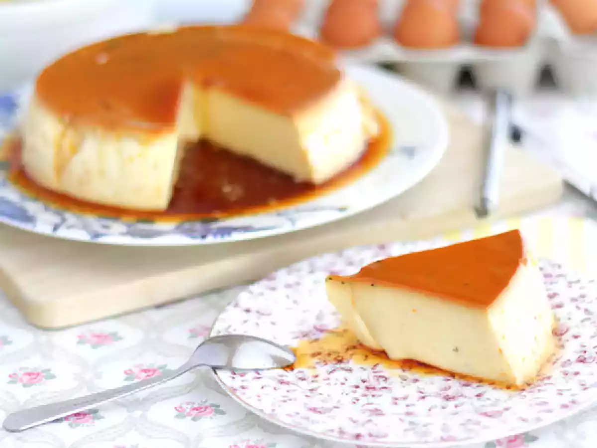 Waniliowy flan jajeczny - zdjęcie 4