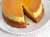 Waniliowy flan z ciastem, zdjęcie 1