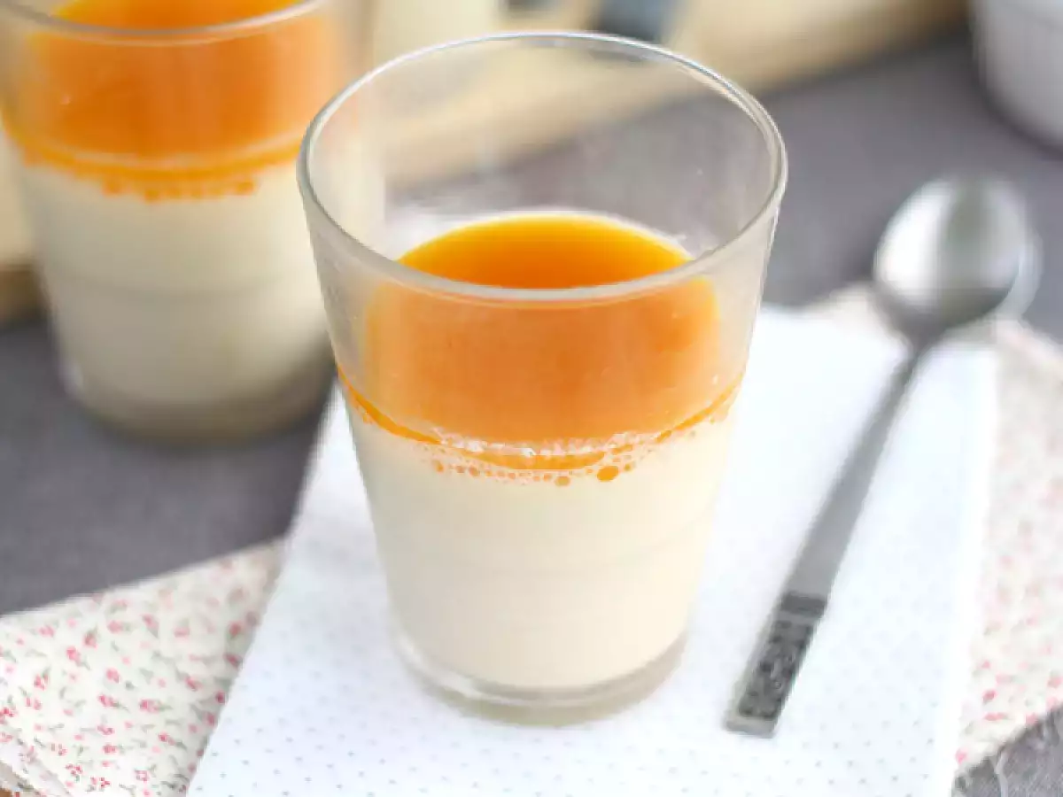 Wegańska panna cotta kokosowa