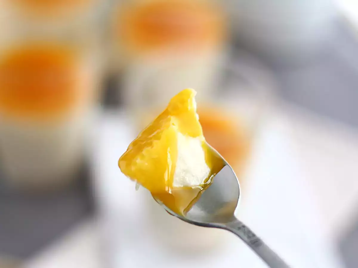 Wegańska panna cotta kokosowa - zdjęcie 3