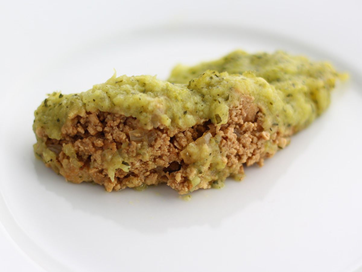 Wegański hachis parmentier z cukinią i tofu - zdjęcie 3