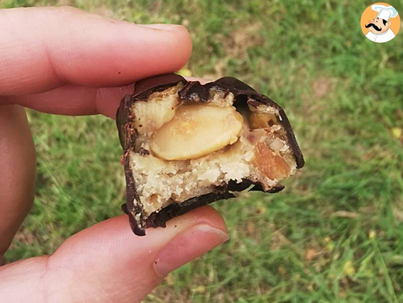 Wegańskie i bezglutenowe domowe batony Snickers - zdjęcie 2