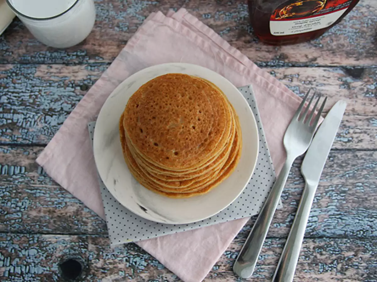 Wegańskie i bezglutenowe pancakes - zdjęcie 2