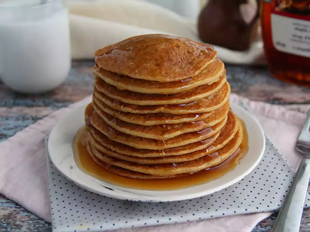 Wegańskie i bezglutenowe pancakes - zdjęcie 3