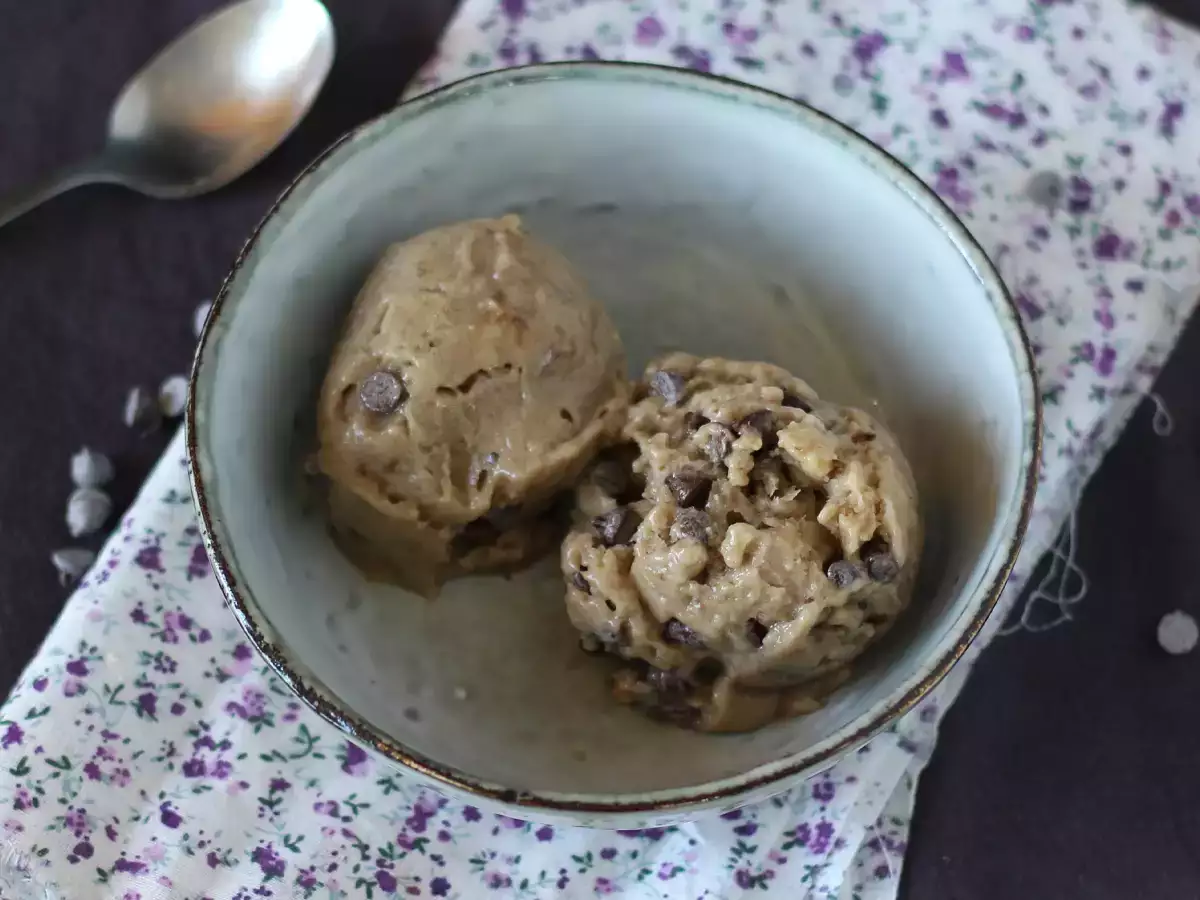 Wegańskie lody bananowe cookie dough – superprosty przepis - zdjęcie 4