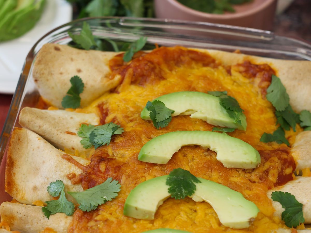 Wegetariańskie enchiladas - zdjęcie 2