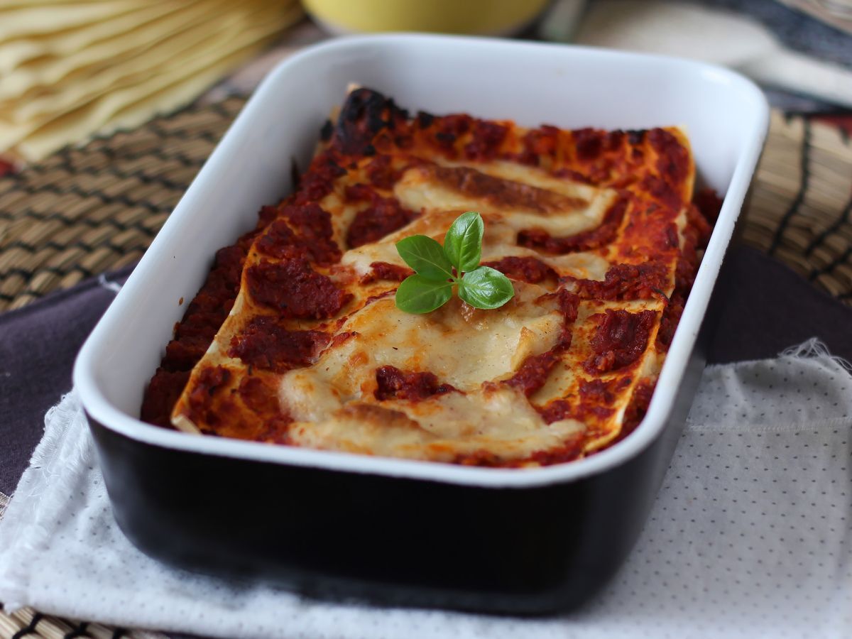 Wegetariańskie lasagne (nie uwierzysz!)