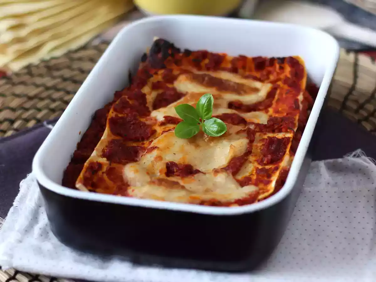 Wegetariańskie lasagne (nie uwierzysz!)