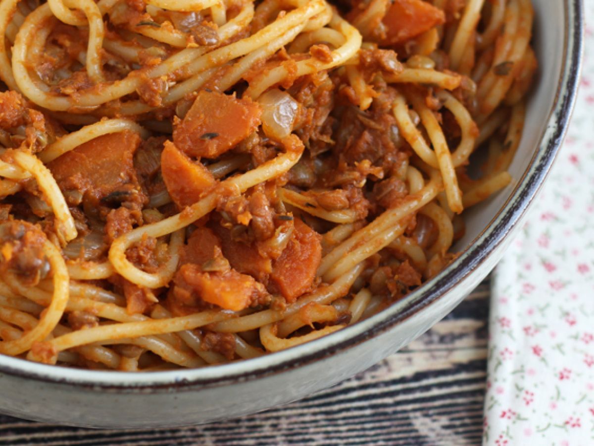 Wegetariańskie spaghetti bolognese! - zdjęcie 2