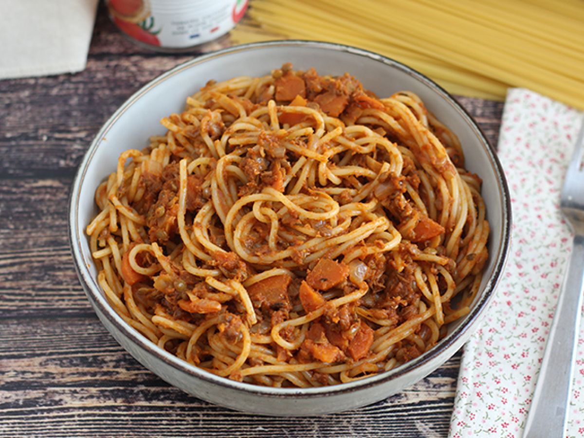 Wegetariańskie spaghetti bolognese! - zdjęcie 3