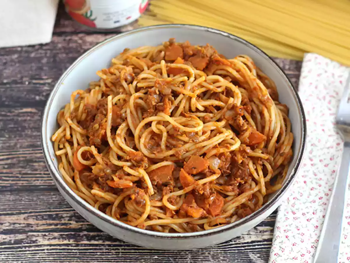 Wegetariańskie spaghetti bolognese! - zdjęcie 3