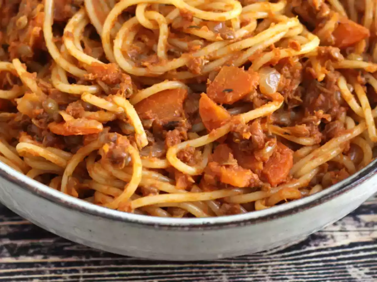 Wegetariańskie spaghetti bolognese! - zdjęcie 4